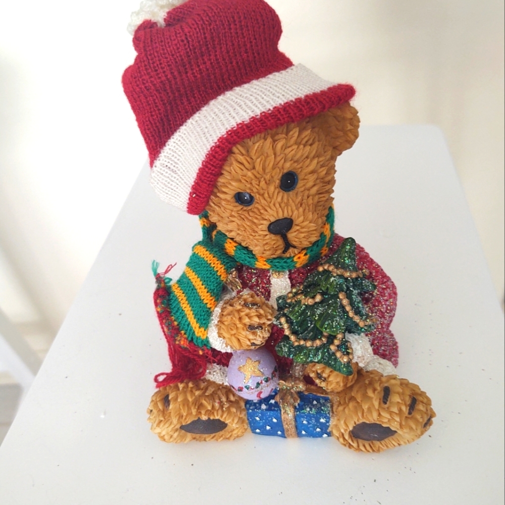 Cute Holiday Bears Table Ornaments